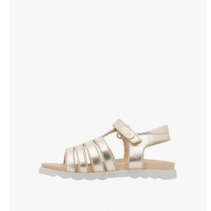 NWT NATURINO HERTA Leather sandals in Platinum